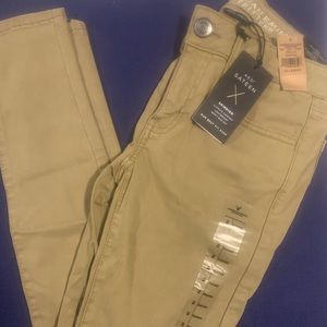 Khaki American eagle pants